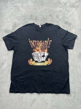 Bella Canvas Intocable Accordion Est 1994 Band T-Shirt Size 2XL Black